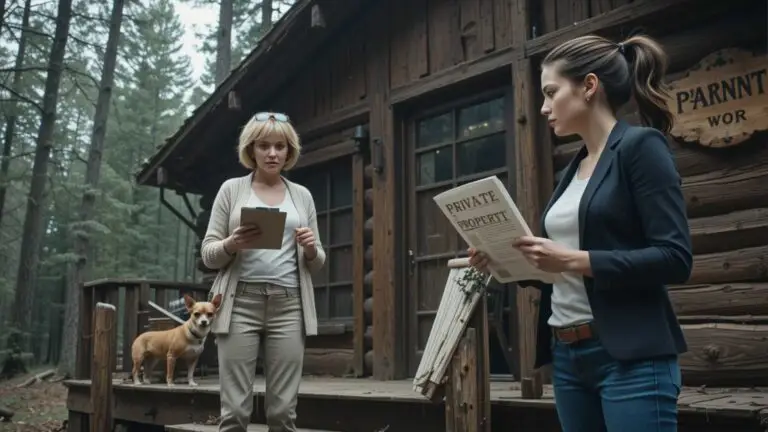 HOA Karen Stormed Into Our Cabin — But My Wife Silenced Her with a Warrant in Hand